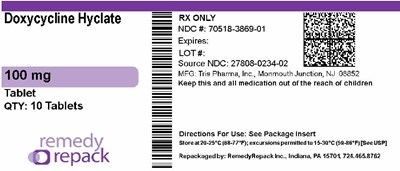 Mm2 (Doxycycline Hyclate 100mg 70518 3869 01)